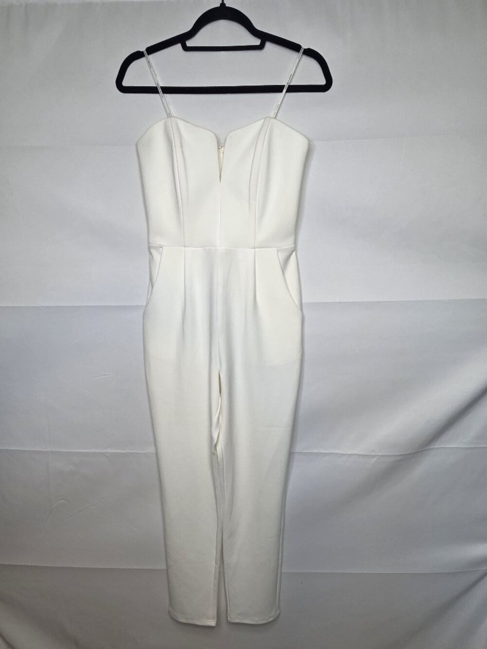 Dance & Marvel Cream Women's Jumpsuit Size S